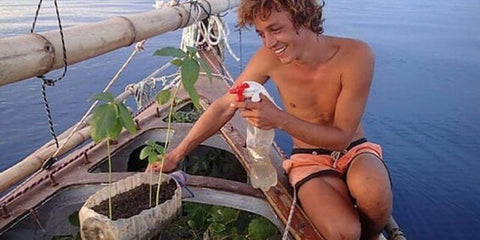 ¡6 meses en el mar en un barco 100% hecho de yute!