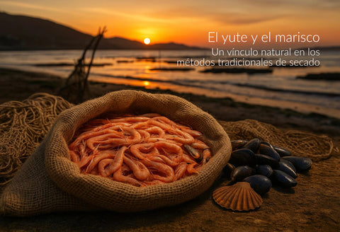 El yute y el marisco: un vínculo natural en los métodos tradicionales de secado