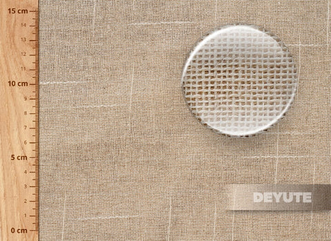 Tela de lino de 130 gr:m2 320cm ancho detalle