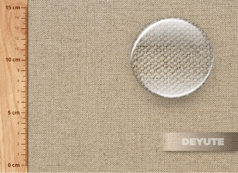 tela de lino 100% 300 cm ancho detalle