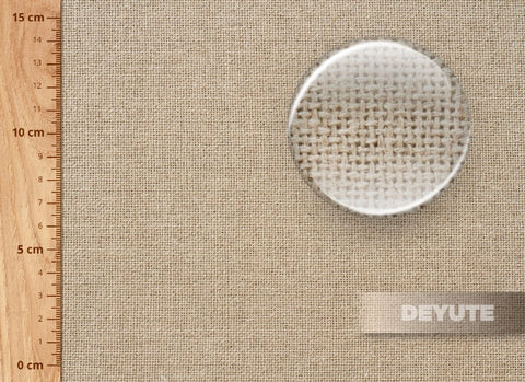 Tela de lino de 292 gr:m² 315 cm ancho detalle