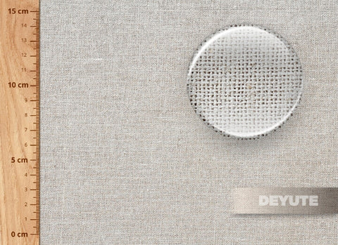 tela de lino 233 g:m² 296 cm ancho detalle