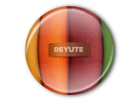 Coloured jute burlap